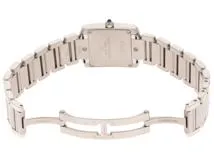 Cartier　　カルティエ 　　タンクフランセーズSM 　　W51008Q3 　　ホワイト 　　レディース  　クォーツ　　【436】　　2143600389118