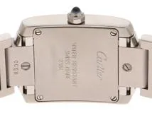 Cartier　　カルティエ 　　タンクフランセーズSM 　　W51008Q3 　　ホワイト 　　レディース  　クォーツ　　【436】　　2143600389118