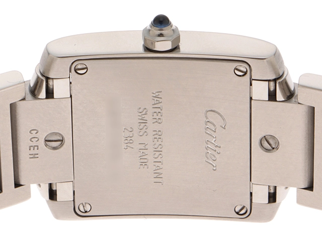 Cartier　　カルティエ 　　タンクフランセーズSM 　　W51008Q3 　　ホワイト 　　レディース  　クォーツ　　【436】　　2143600389118