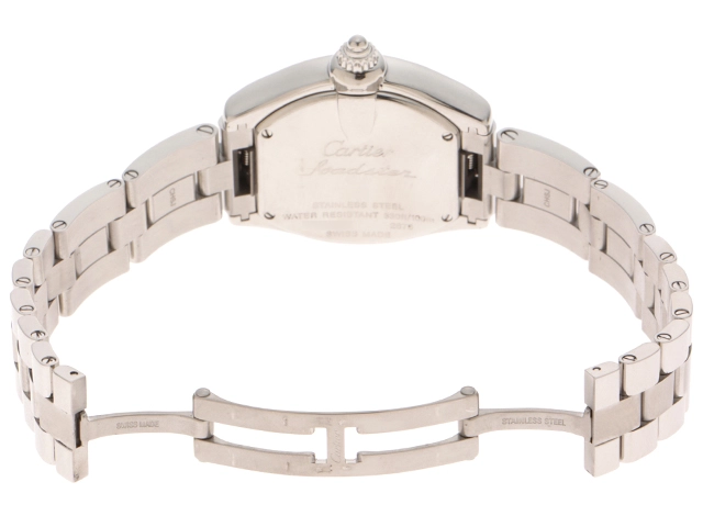 Cartier　カルティエ　ロードスターSM　W62016V3　ステンレススチール　クォーツ　レディース　腕時計　C