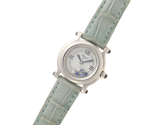 Chopard ハッピースポーツ用 ホワイト ラバーベルト ハッピースポーツ セラミック ラバー 白文字盤 300本限定