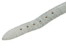 Chopard　ショパール　ハッピースポーツ　27/8245-23　ステンレススチール　レザーベルト　ホワイト文字盤　クォーツ　レディース　腕時計　K