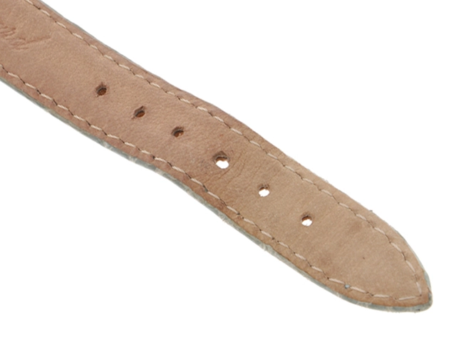 Chopard　ショパール　ハッピースポーツ　27/8245-23　ステンレススチール　レザーベルト　ホワイト文字盤　クォーツ　レディース　腕時計　K