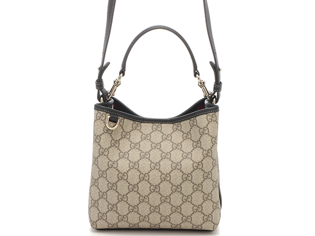GUCCI☆〔GGエンブレム〕スモール バケットバッグ【国内買付】 ◇GUCCI◇