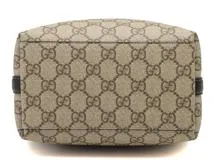 国内発送 GUCCI グッチ GGエンブレム バケットバッグ 815118 GGエンブレム〕スモール バケットバッグベージュ＆ダーク