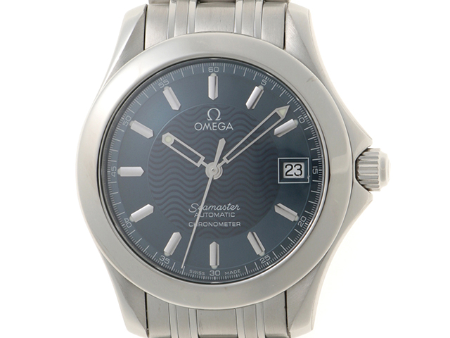 OMEGA オメガ シーマスター 120m 2501.81 ブルー ステンレススチール