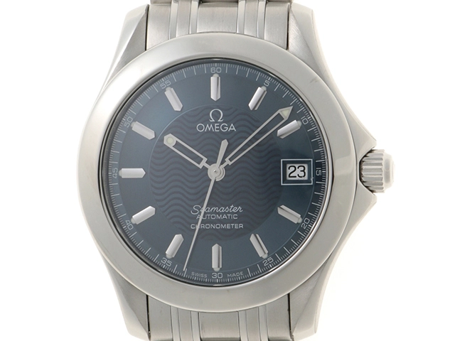 OMEGA オメガ シーマスター 120m 2501.81 ブルー ステンレススチール