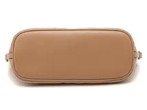 GUCCI グッチ ダブルGスモールショルダーバッグ ベージュ