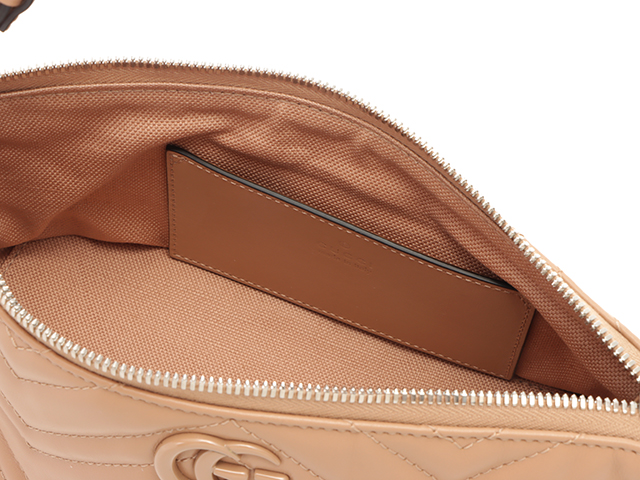 MSNOM NO.8 (グレージュ) ショルダー付き GUCCI グッチ ダブルGスモールショルダーバッグ ベージュ