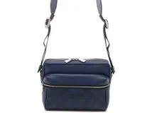 【鑑定済】ルイヴィトン モノグラム タイガラマ　アウトドアメッセンジャーPM 白 LOUIS VUITTON】ルイヴィトン『タイガラマ アウトドア