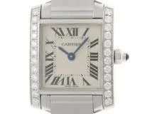 Cartier カルティエ タンクフランセーズ SM W4TA0008 SS/ダイヤ