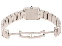 Cartier  カルティエ　タンクフランセーズ　SM　W4TA0008　SS/ダイヤ　シルバー　レディース　クォーツ2148103881039【432】