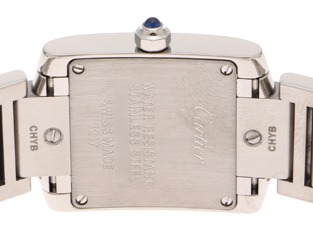 Cartier カルティエ タンクフランセーズ SM W4TA0008 SS/ダイヤ