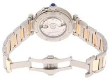 CARTIER　カルティエ　パシャ ドゥ カルティエ　自動巻き　メンズ　YG/SS　W2PA0009　シルバー　【432】　【2148103881091】