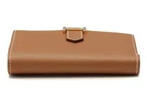 Hermès エルメス 二つ折り財布 ベアンコンパクト ゴールド