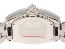 Cartier　カルティエ　ロードスターSM　W62016V3　シルバー文字盤　SS　レディース腕時計　クォーツ 【431】