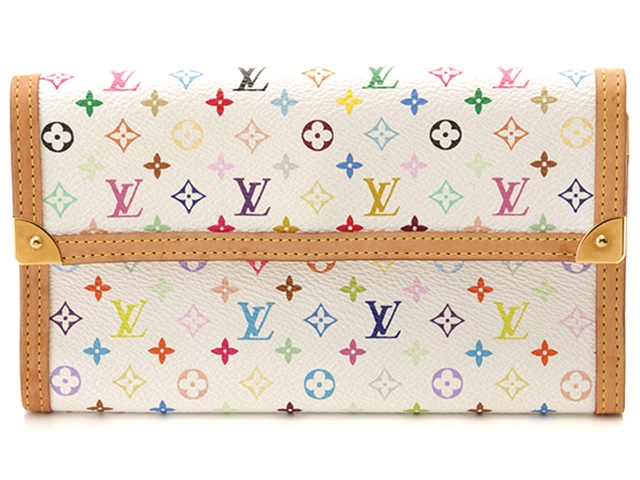LOUIS VUITTON ルイヴィトン 財布/長財布 ポルトフォイユ・インターナショナル マルチカラー ブロン M92659【472】YY