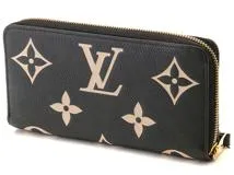 LOUIS VUITTON ルイヴィトン 財布/長財布 ジッピー・ウォレット バイカラーモノグラム・アンプラント M80481【472】YY