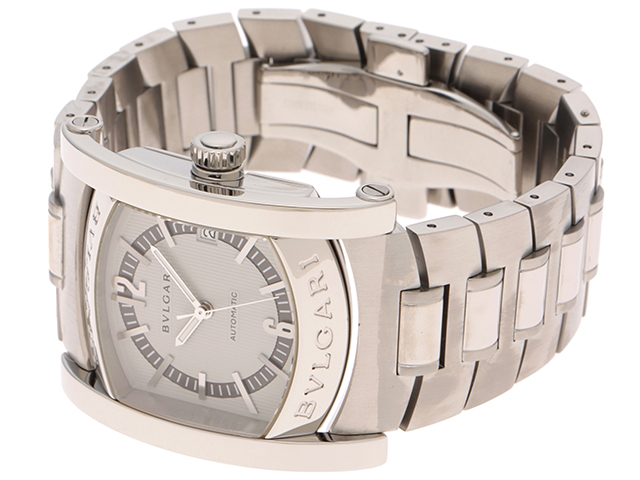 ブルガリ BVLGARI アショーマ AA44S自動巻き BVLGARI ブルガリ 腕時計 アショーマ44mm AA44S シルバー文字盤