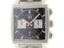 2021年ギャラ有　TAG　HEUER　タグホイヤー　モナコ クロノ　CBL2113.BA0644　ブラック　SS　メンズ　自動巻き2148103882197【432】
