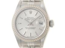 ROLEX　ロレックス　F番　デイトジャスト　79174　ステンレス/ホワイトゴールド　SS/WG　シルバー　レディース　自動巻き【432】2148103882524