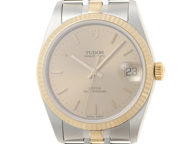 TUDOR チュードル プリンス オイスターデイト シャンパン