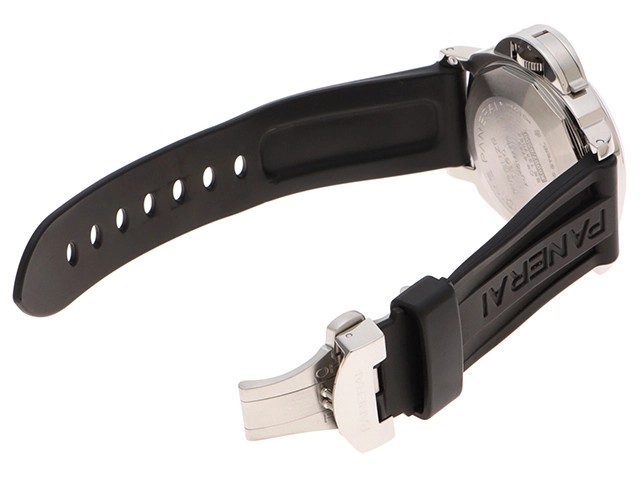 PANERAI　パネライ　ルミノール マリーナ　PAM00104/OP6763　ブラック　SS/革　自動巻き　メンズ2148103883781【432】