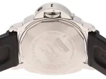 PANERAI　パネライ　ルミノール マリーナ　PAM00104/OP6763　ブラック　SS/革　自動巻き　メンズ2148103883781【432】