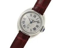 Cariter　カルティエ　クレドゥ　カルティエ　30ｍｍ　自動巻き　革ベルト　ホワイト文字盤　WSCL0016　　2148103883880　【437】