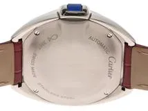 Cariter　カルティエ　クレドゥ　カルティエ　30ｍｍ　自動巻き　革ベルト　ホワイト文字盤　WSCL0016　　2148103883880　【437】