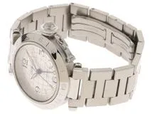 Cartier カルティエ 時計 パシャC メリディアンGMT シルバー