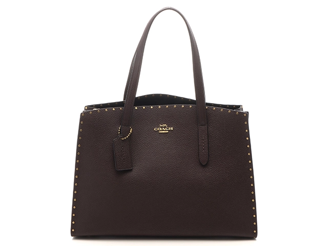 COACH コーチ　ビジネスバッグ　2WAY オールレザー　ブラック 未使用級】COACH コーチ ビジネスバッグ レザー ブラック 2WAY