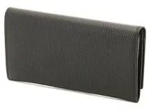 GUCCI グッチ インターロッキングG 二つ折ZIP長財布 ブラック