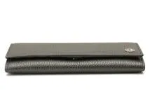 GUCCI グッチ インターロッキングG 二つ折ZIP長財布 ブラック