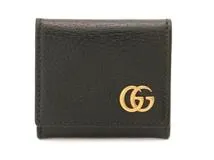 専用マーモント レザー コインケース 小銭入れ 473959 ブラック2 グッチ GUCCI メンズ コインケース 小銭入れ GGマーモント