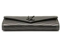 A 長財布 プル YSL カサンドラ レザー ブラック 楽天市場】サンローラン 長財布 カサンドラ ジップアラウンド