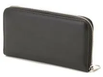 Burberry バーバリー ロゴプリント ラウンド長財布 8009211 ブラック