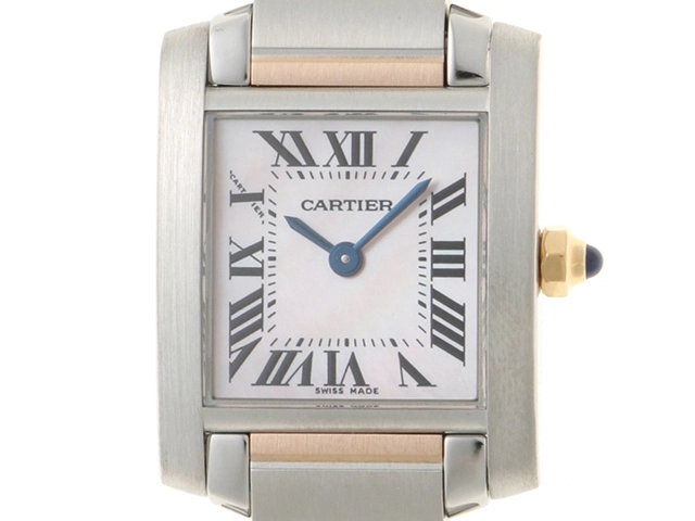 Cartier カルティエ 時計 タンクフランセーズSM W51027Q4 ピンク