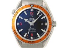 OMEGA　オメガ　シーマスター プラネットオーシャン　2208.50　ステンレススチール　オレンジベゼル　自動巻き　600M防水　メンズ　腕時計　C