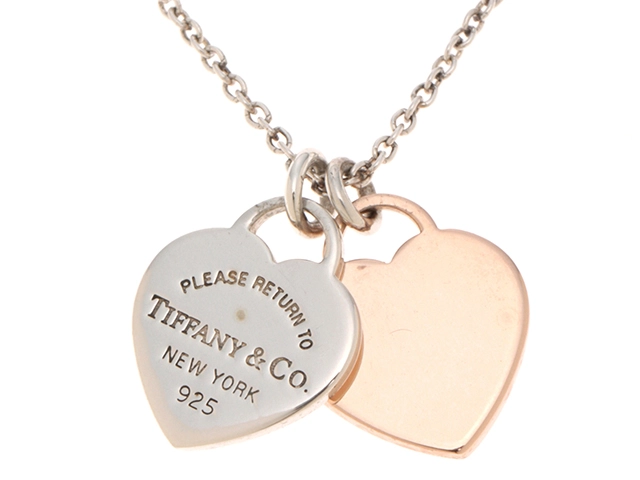 Tiffany & Co. ハート型タグ ネックレス本日限り！ TIFFANY＆CO ティファニー リターントゥミニブルハートタグ