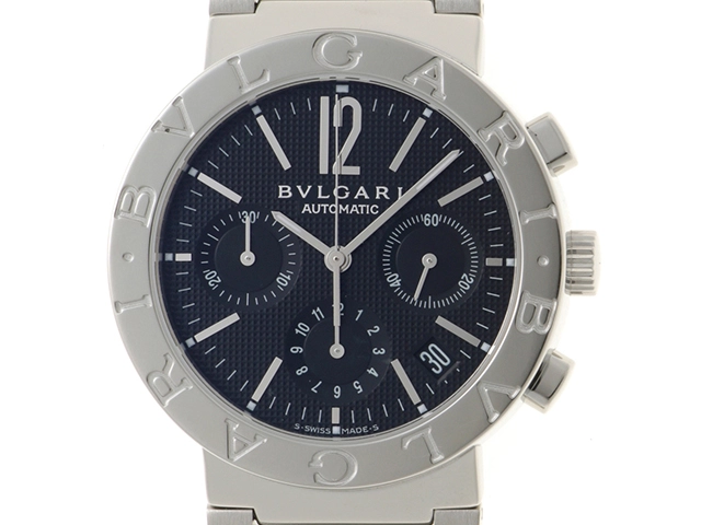 BVLGARI 　ブルガリブルガリ　自動巻き 　クロノグラフ 時計 ブルガリ・ブルガリ ブルガリ 時計 メンズ ブルガリブルガリ
