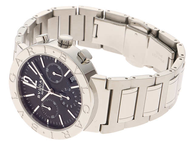 BVLGARI ブルガリ 時計 ブルガリブルガリ クロノグラフ BB38SSCH