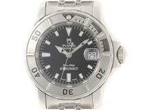 TUDOR チュードル レディース オートマチック プリンセスデイト ハイドロノート 99090P ブラック文字盤 SS【472】HK