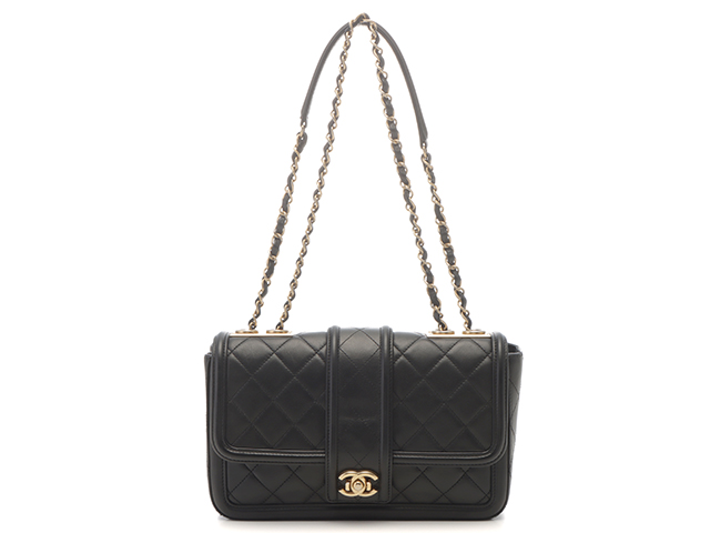 CHANEL ブラックレザー 楽天市場】シャネル 長財布 二つ折り ボーイシャネル 黒