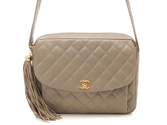 CHANEL シャネル ココボールタッセル マトラッセショルダー