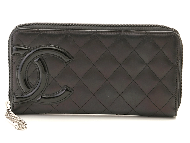 CHANEL シャネル カンボンライン ロングジップウォレット 長財布 CHANEL シャネル カンボンライン ロングジップウォレット 長財布