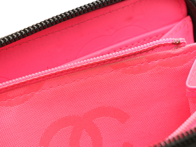 CHANEL シャネル 財布/長財布 カンボンラインロングジップウォレット  