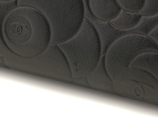 CHANEL シャネル 財布/長財布 カメリアロングジップウォレット  