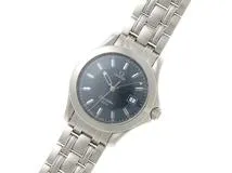 OMEGA オメガ シーマスター120m 青文字盤 SS 2511.80 メンズ