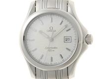 OMEGA　オメガ　シーマスター120M　2571.21　腕時計　ホワイト文字盤　クオーツ　ステンレススチール　レディース　2148103888908　【205】